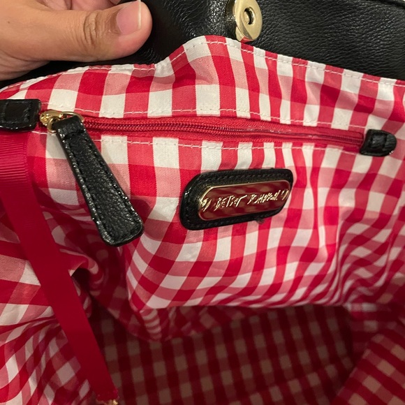 Betsey Johnson flower bee tote purse (rare) - Picture 6 of 8